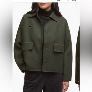 Barbour Green Women's Leonie Overshirt